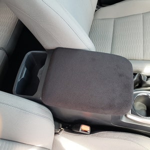 Designed to fit Toyota Tacoma 2005-2023 Fleece Auto Armrest Center Console Cover Handmade in USA X1