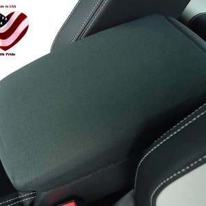 Designed to fit Subaru Forester 2019-2024 Neoprene Auto Armrest Center Console Cover Protector Handmade in USA K1NEO