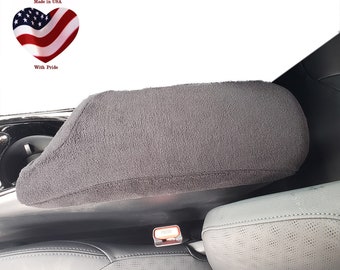 Designed for Toyota CHR 2018-2023 Fleece Center Armrest Console Lid Cover Handmade in USA S1