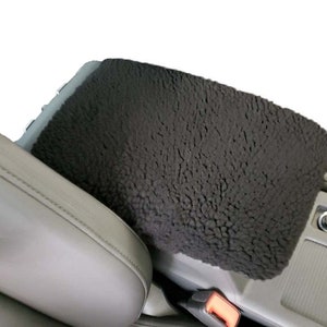 Designed for Subaru Outback 2020-2024 Faux Sherpa Auto Armrest Center Console Cover Handmade in USA  X1S