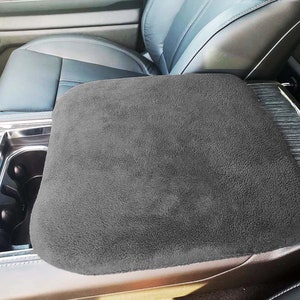 Designed for Jeep Wagoneer & Grand Wagoneer 2022-2054 BOTH Front and Back Seat Consoles Faux Sherpa Auto Center Console Cover Made in USA