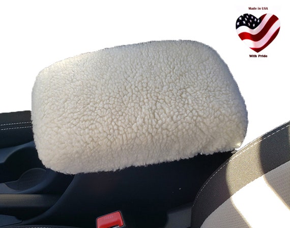Designed to Fit Hyundai Kona 2018-2023 Faux Sherpa Auto Armrest