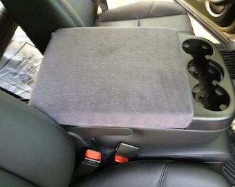 Designed to fit Chevy Silverado Jump Seat Models 2007-2013 Fleece Center Armrest Console Cover Your Console Must Match Console Shown C2