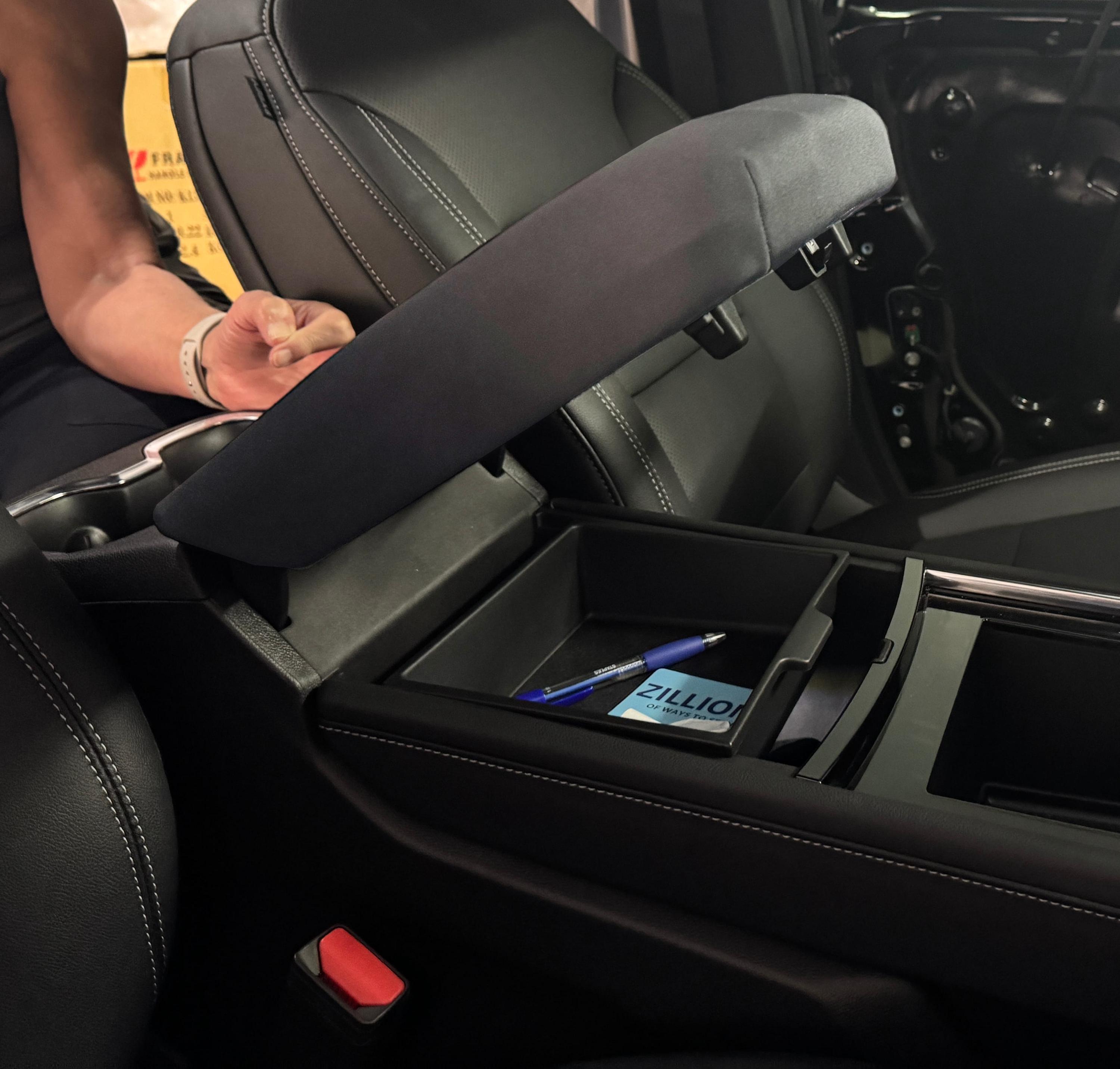 Designed for Chevy Traverse 2024-2026 Neoprene Auto Armrest Center ...