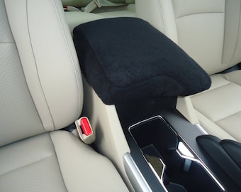 Custom Fit Subaru Crosstrek 2018-2023 Fleece Auto Armrest Center Console Cover Handmade in USA H2