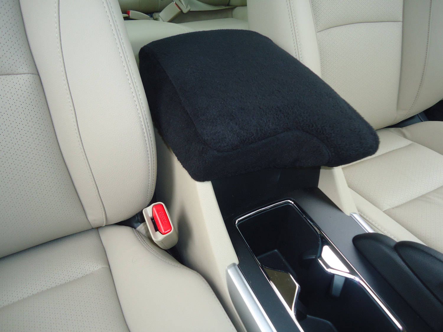 Fit Subaru XV Crosstrek 2018 Carbon Fiber Center Console AC Switch