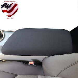 Custom Fits Handmade in USA Designed for Kia EV6 2022-2024 Neoprene Auto Armrest Center Console Cover Protector Black EV6