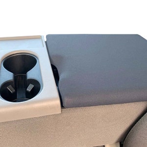 Designed to fit Ford F150 F250 with 40/20/40 Jump Seat 2014-2025 Neoprene Auto Armrest Center Console Cover Console Lid Made in USA F7NEO image 3