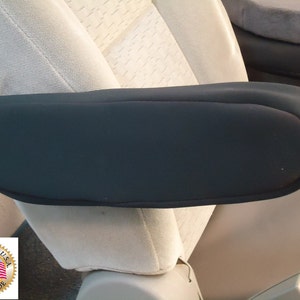 Designed to fit Volkswagen ID.4 2021-2022 Pair of Neoprene Armrest Covers for Pull Down Armrests Handmade in America KHV