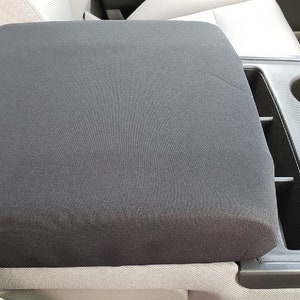 Fits Chevy Silverado 2014-2018 Neoprene Center Console Cover for 40/20/40 Jump-Seat Center Console Lid with 3 Cupholders C3OPEN NEO
