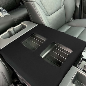 Conçu pour les camions Toyota Tundra 2022-2025 Housse de console centrale en néoprène pour accoudoir automatique fait main aux États-Unis T5NEO