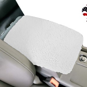 Designed for Acura RLX 2014-2020 Faux Sherpa Auto Armrest Center Console Cover Handmade in USA P1S