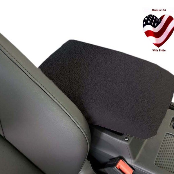 Designed to fit Mazda 3 2019-2024 Fleece Auto Armrest Center Console Cover Handmade in USA O1