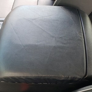 Designed for Chevy Suburban 2014-2024 Faux Leather Auto Armrest Center Console Cover for ALL Console Lid Photos Shown C4L