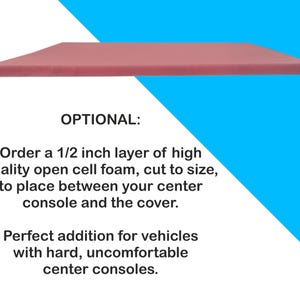 Designed to fit Honda CRV 2017-2022 Neoprene Center Armrest Console Cover Handmade in USA X1Plus: The Slider will not work this cover Added 1/2in Foam Pad