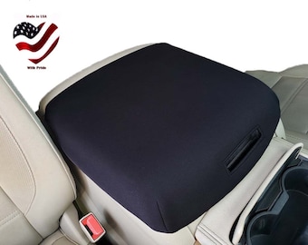 Designed for GMC Yukon, Yukon Denali & XL 2021-2026 Neoprene Auto Armrest Center Console Cover Handmade in USA C1ONEO