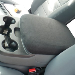 Designed for Ram Classic Jump Seat and ALL Bucket Seat Models 2014-2025 Fleece Auto Armrest Center Console Cover Handmade in USA C2