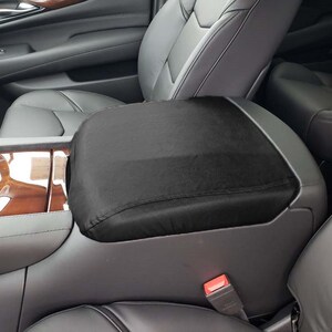 Designed for Cadillac Escalade 2015-2024 Faux Leather Auto Armrest Center Console Cover Handmade in USA C3L