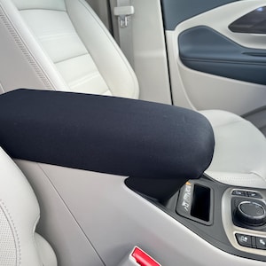 Designed to fit GMC Terrain 2018-2024 Neoprene Center Armrest Console Cover Handmade in USA O1N