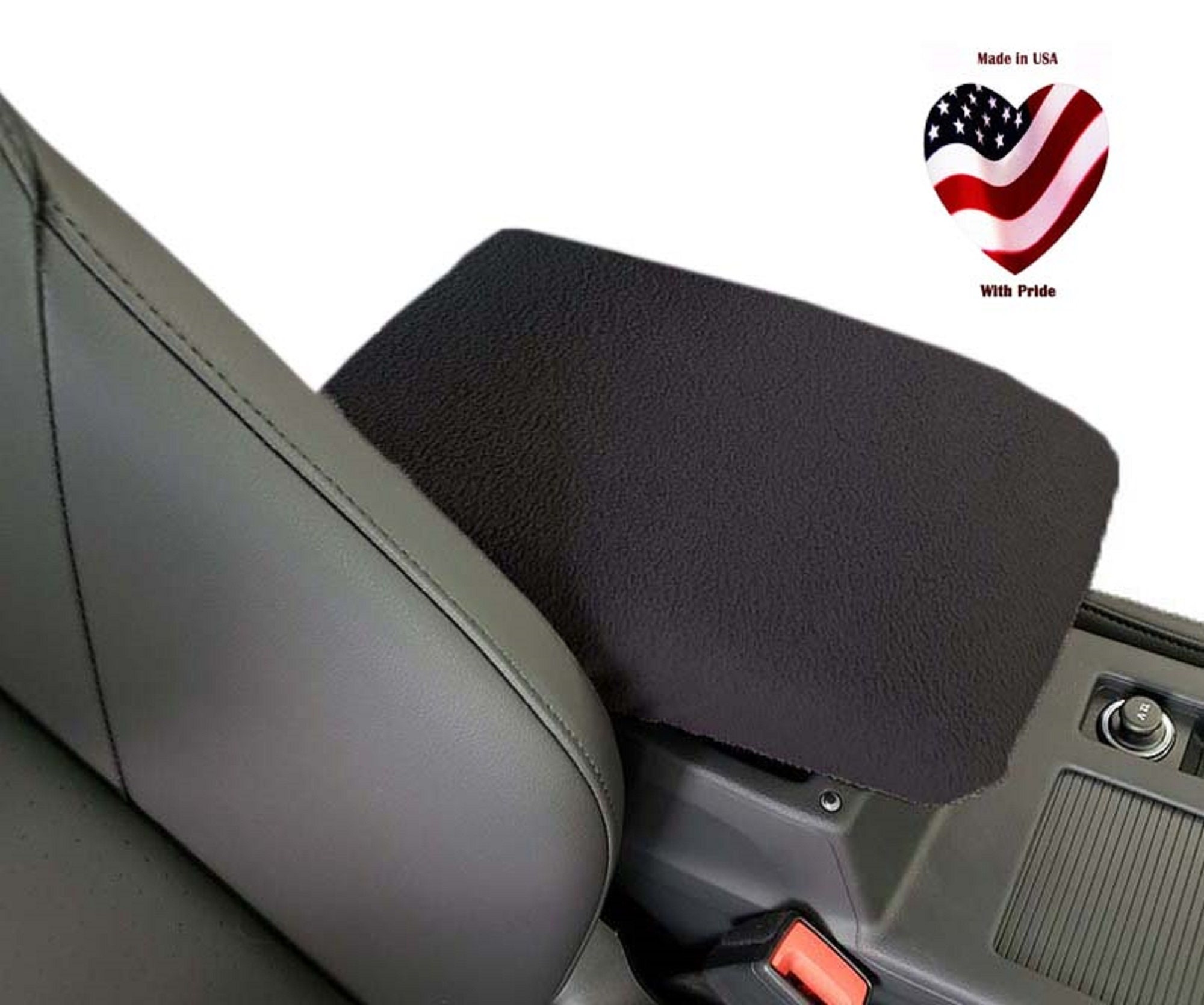 LANGBEAN Armsteunhoes voor Volvo XC40 2018-2025, verdikte PU lederen armsteun beschermhoes middenconsole, C40 navulverpakking armleuning 3 cm verhoging van de armleuning, zwart
