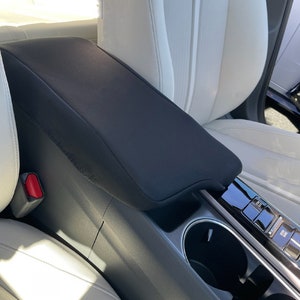 Designed to fit Cadillac CT5 2020-2025 Neoprene Auto Armrest Center Console Cover Handmade in USA CT5