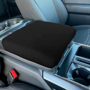 Designed to fit Ford F150 2021-2025 Select Models w/ Console Work Surface Bucket Seats Only Neoprene Auto Armrest Center Console Cover F14N
