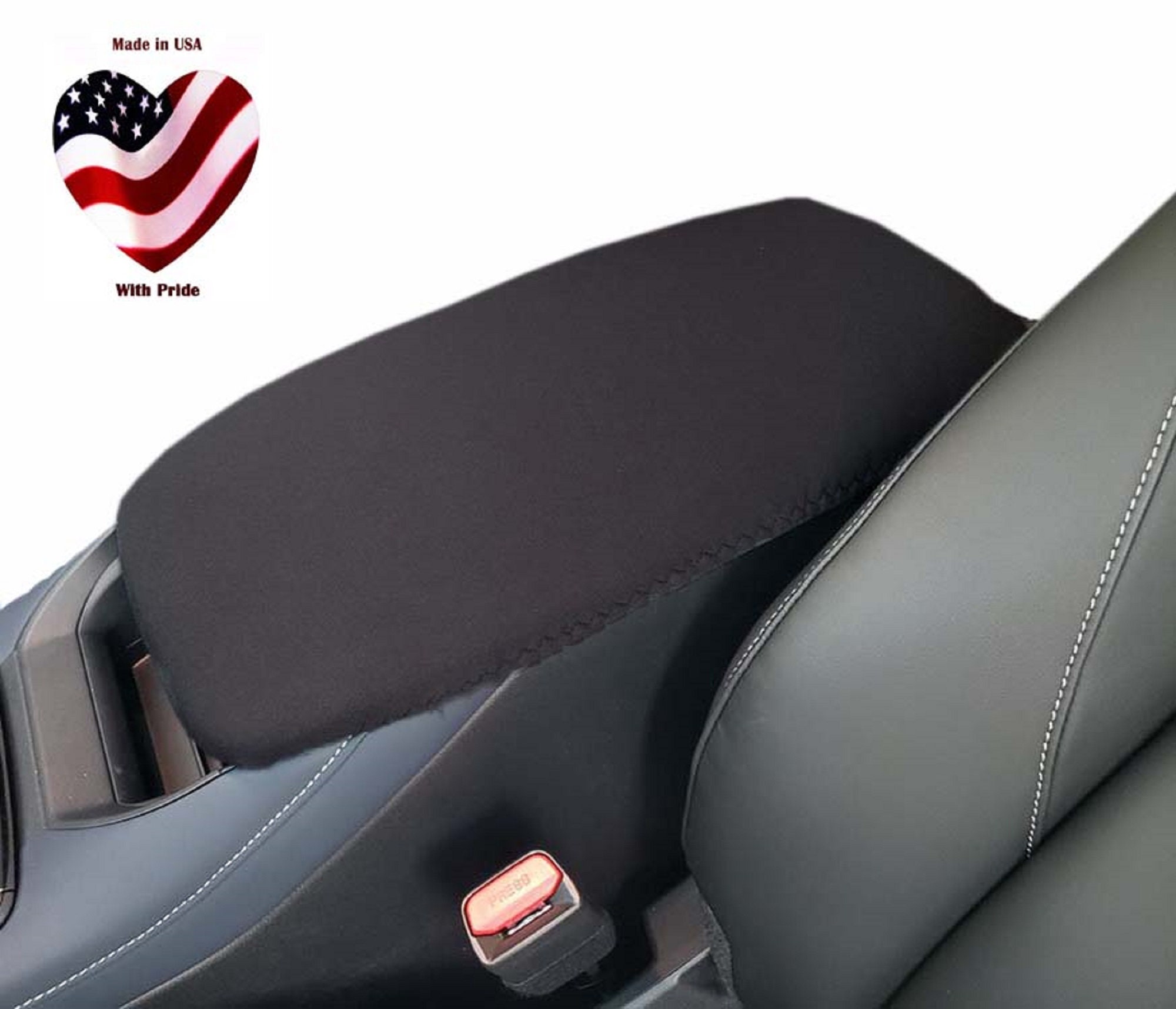  2 in 1 Car Armrest Box Booster Pad Tissue Holder, Leather Car  Center Console Cover, Arm Rest Cover for Car, Car Armrest Storage Box Cover  Mat, Center Console Lid, Car Interior
