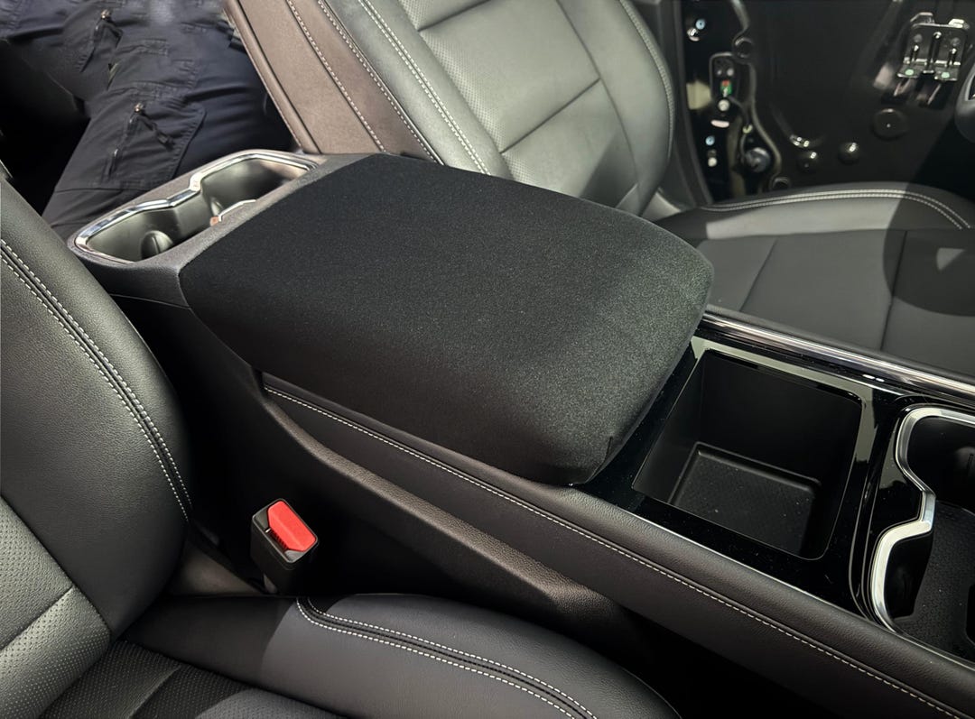 Designed for Chevy Traverse 2024-2026 Neoprene Auto Armrest Center ...