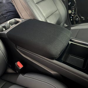 Designed for Chevy Traverse 2024-2026 Neoprene Auto Armrest Center Console Cover Protector Handmade in USA GC2NEO