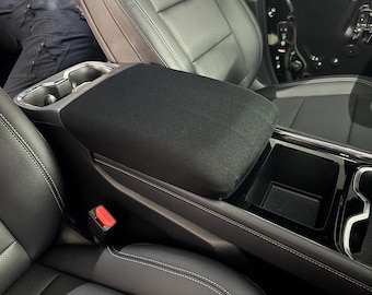 Designed for Chevy Traverse 2024-2026 Neoprene Auto Armrest Center Console Cover Protector Handmade in USA GC2NEO