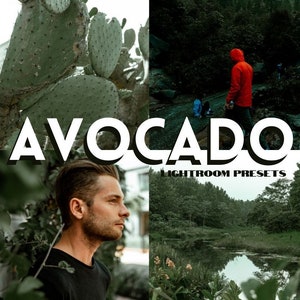 AVOCADO Lightroom Mobile Preset || Natural Instagram Filter || Green Influencer Preset || Vintage Blogger Preset