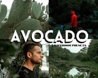 AVOCADO Lightroom Mobile Preset || Natural Instagram Filter || Green Influencer Preset || Vintage Blogger Preset