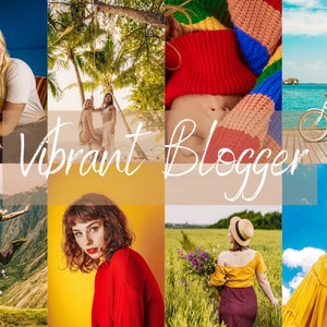 VIBRANT True Color Preset Lightroom Mobile & Desktop Preset no filter lightroom filters Preset Colorful Pre sets presets spring bloggers