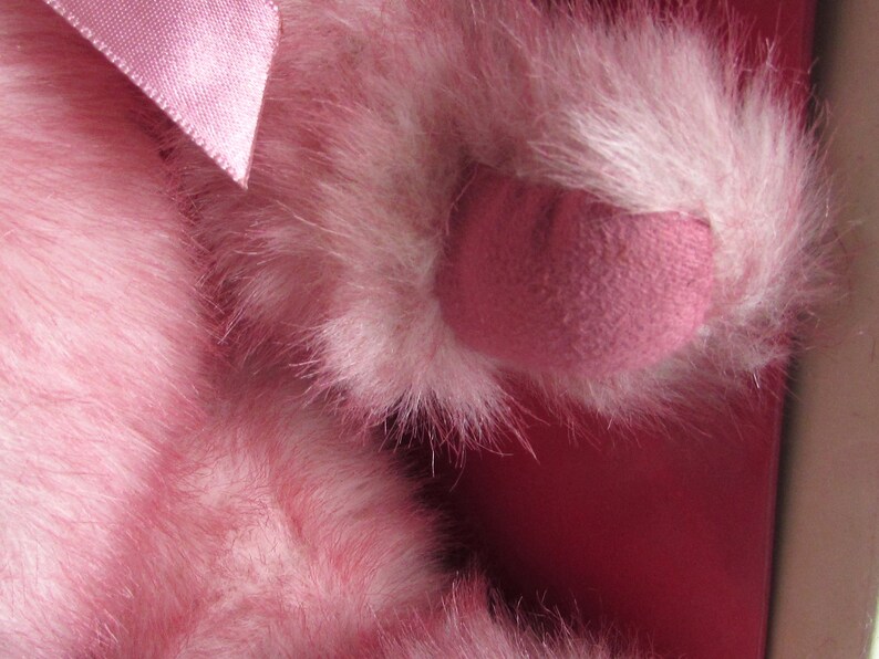 New in Box Stuffed Teddy Bear 1994 Pink Mary Meyer Bear Boxed Pink Collector Bear