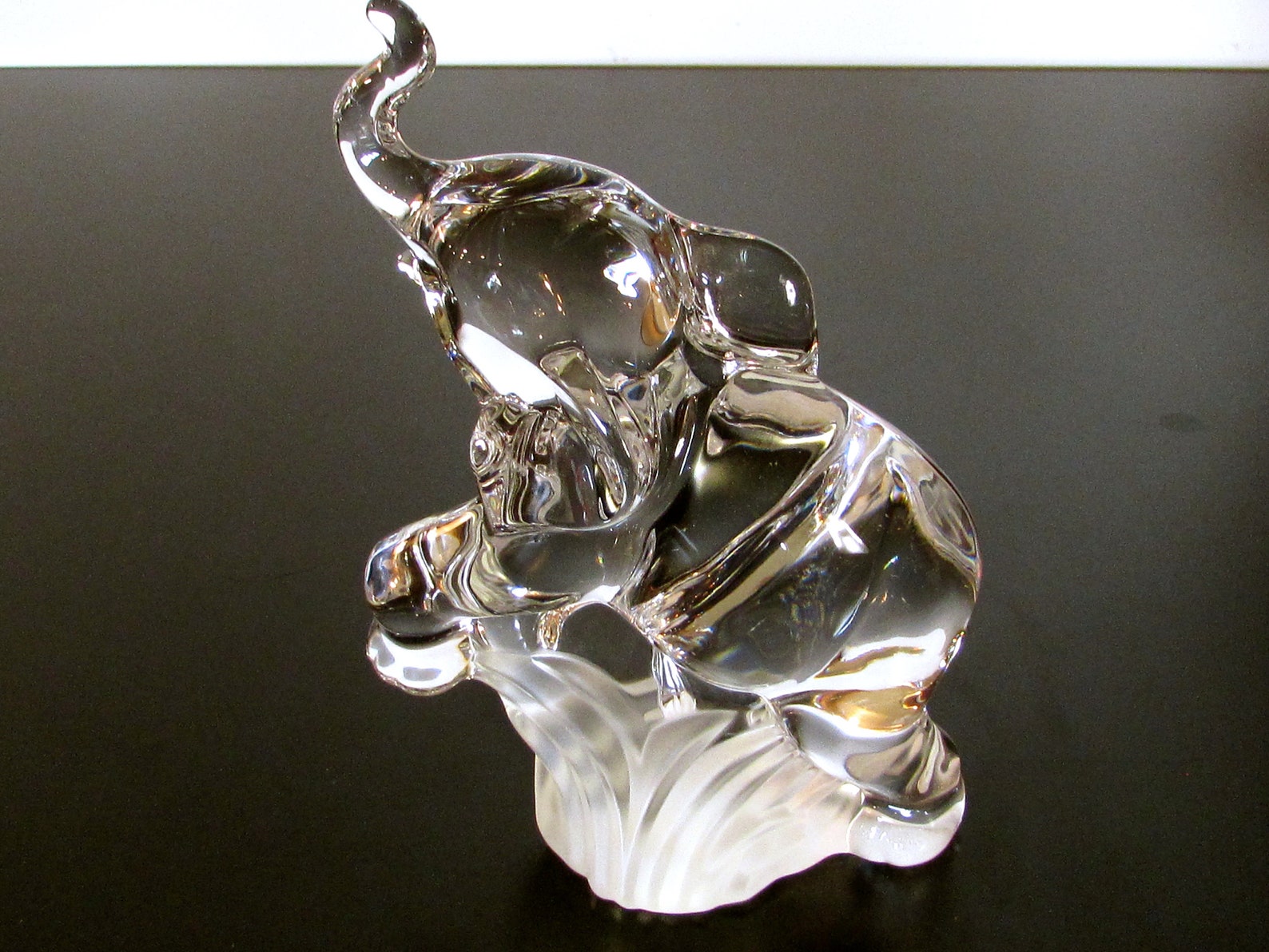 lenox crystal elephant figurines