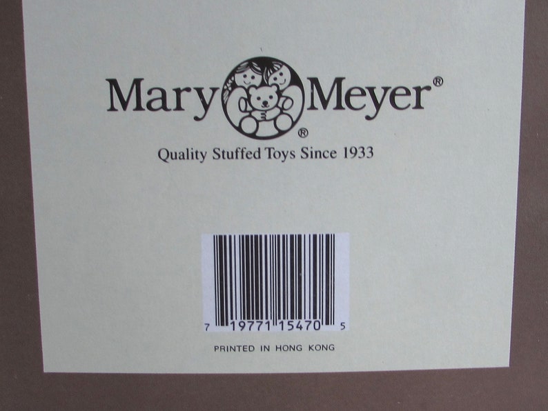 New in Box Stuffed Teddy Bear 1994 Pink Mary Meyer Bear Boxed Pink Collector Bear