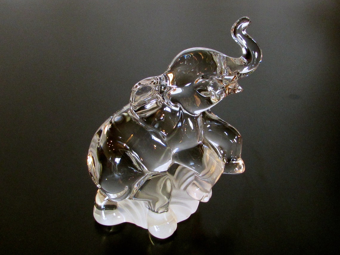 lenox crystal elephant figurines