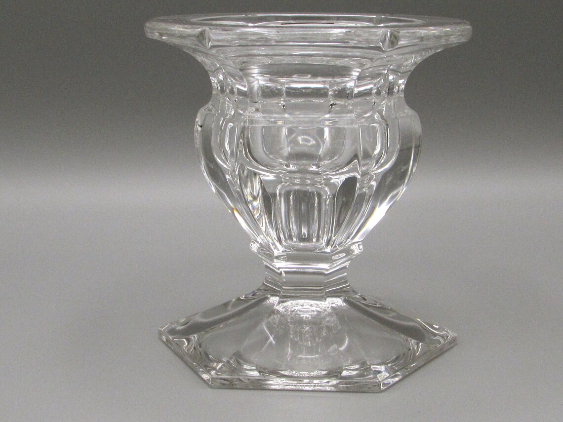 Royal Doulton Crystal Candle Holder Royal Doulton Concord Etsy