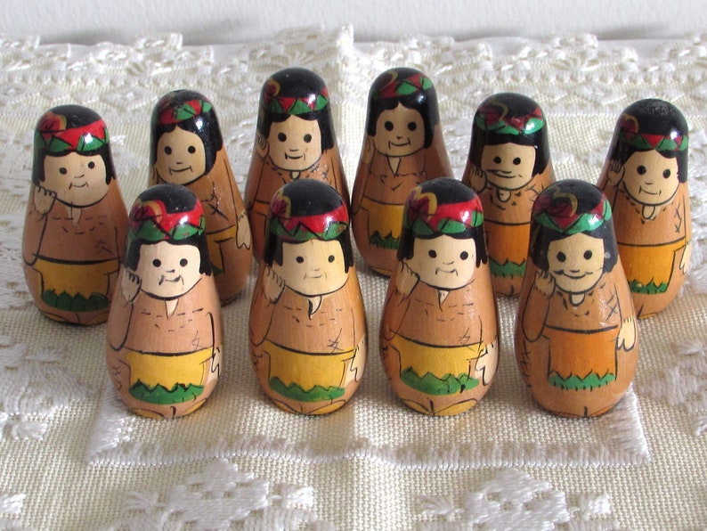 indian peg dolls