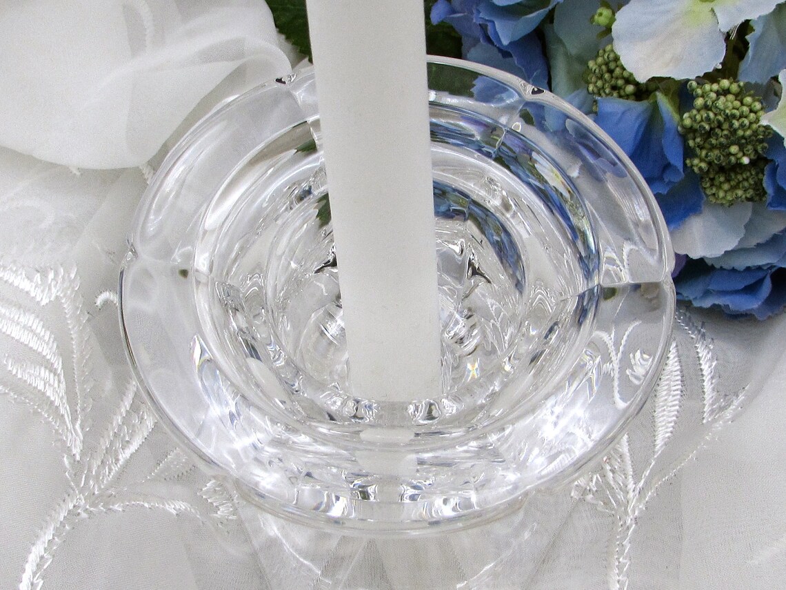 Royal Doulton Crystal Candle Holder Royal Doulton Concord Etsy