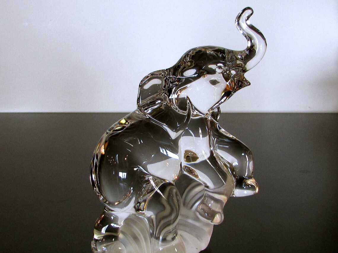 lenox crystal elephant figurines