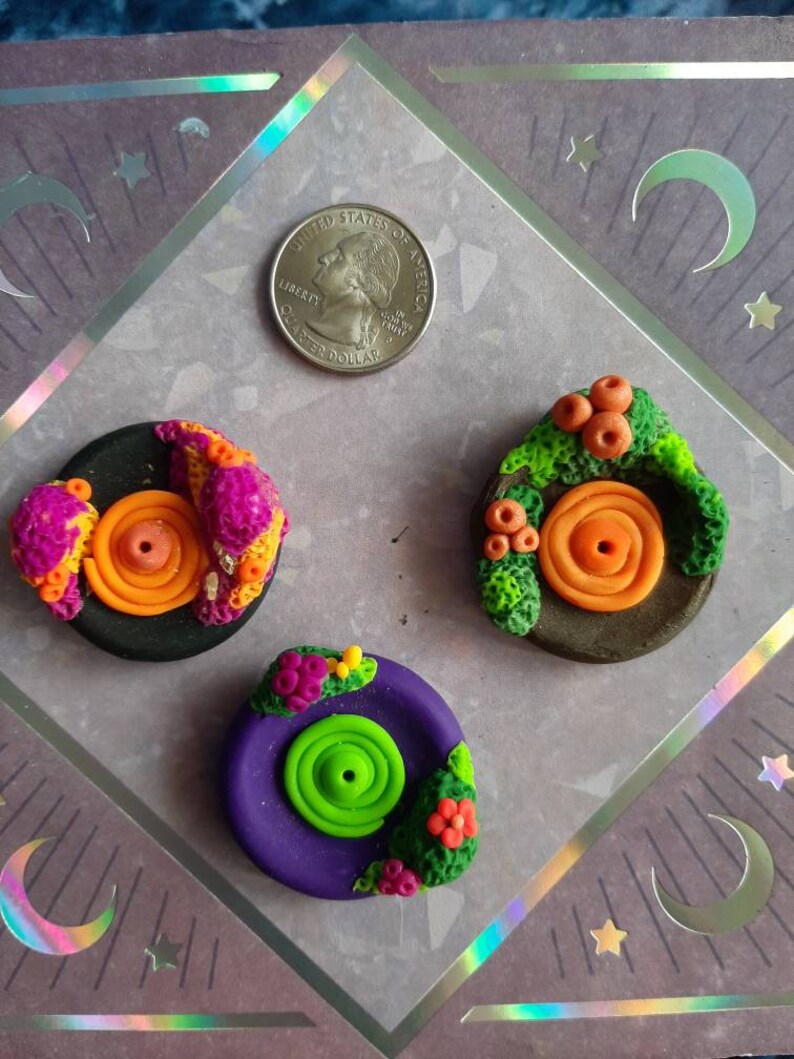 Polymer Clay Incense Stick Holder