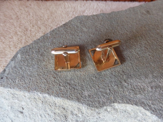 CLEARANCE/SALE  (50% 22.99)  Cuff Links Gold Tone… - image 3