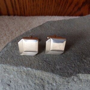 CLEARANCE SALE  Cuff Links Gold Tone plated Vintage Great Shape Classic Men&#39;s Fashion Accessories
