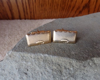 CLEARANCE SALE  Cuff Links Golden Very Nice Great Shape Vintage Men's Accessories Fashion