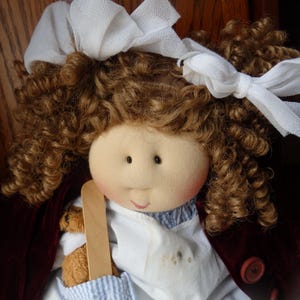 Vintage Little Souls Gretchen Wilson Doll &quot;Florence&quot; 2004 tag/signed Rare Unique Doll