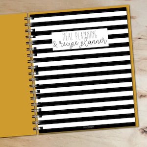 Meal Planner & Recipe Binder: menu plan, meal planning Printable, meal planning printable, meal prep, grocery list printable, recipe binder