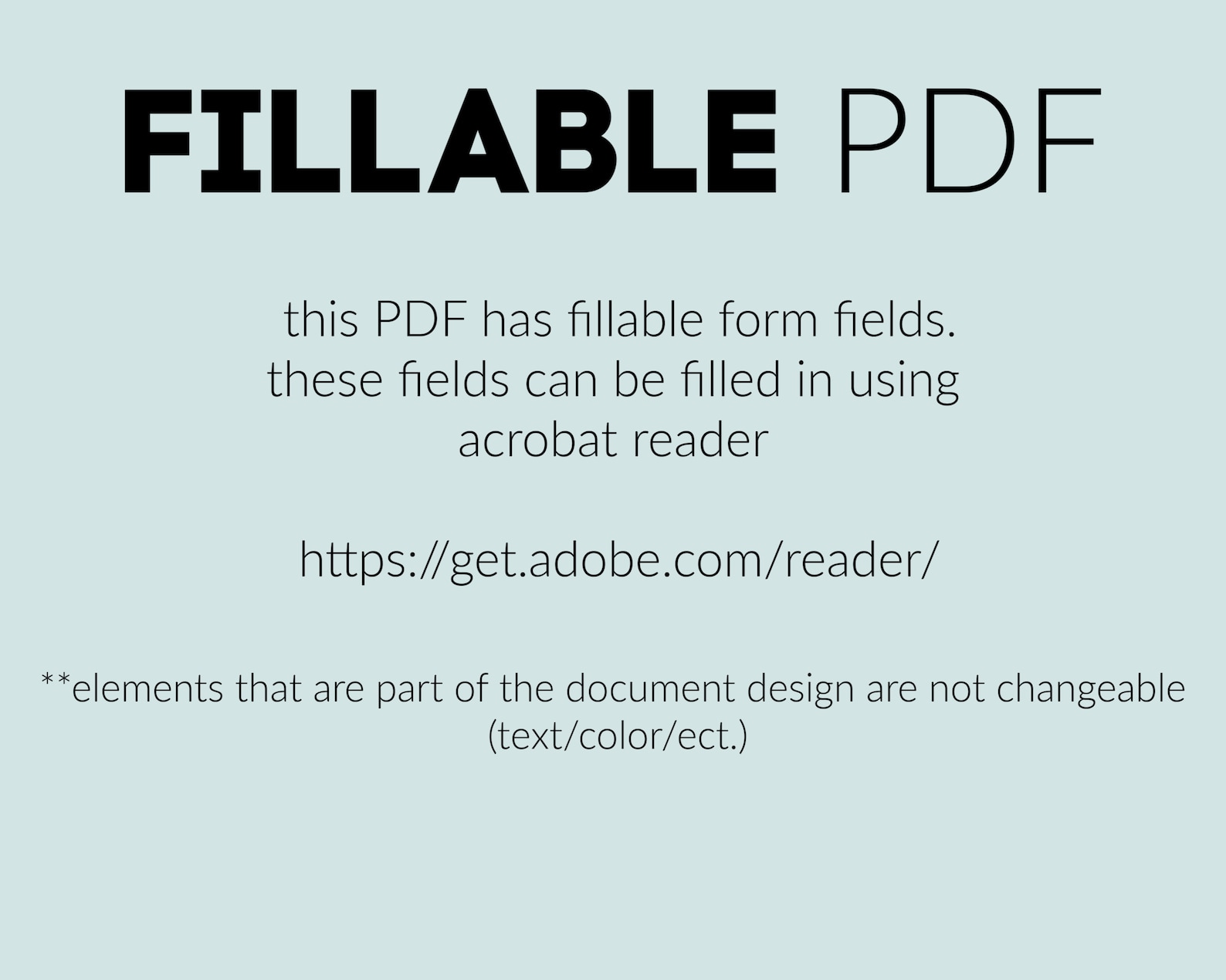 Fillable Checklist Set, 2 Sizes, Fillable to Do List, Editable ...