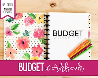 BUDGET PLANNER Set: Printable Budget & Finance Planner Forms, Instant Download!