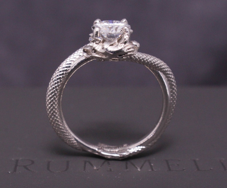 Dragon Engagement Ring Etsy